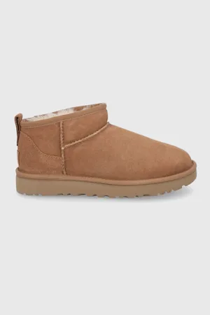 UGG Semišové sněhule Classic Ultra Mini barva