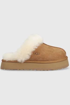UGG Semišové papuče W Disquette barva
