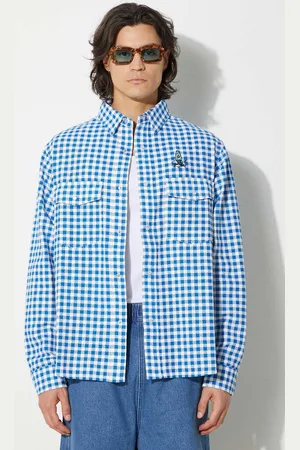 ICECREAM Bavlněná košile Longsleeve Printed Check Shirt relaxed