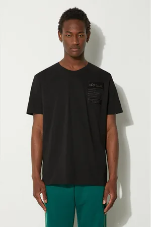 Alpha Industries Bavlněné tričko barva