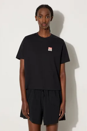WoodWood Bavlněné tričko Steffi T-Shirt x Fila barva