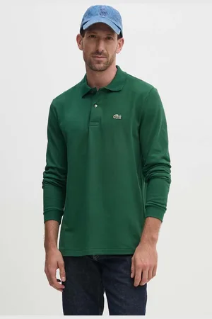 Lacoste Bavlněné tričko s dlouhým rukávem L1312 132 barva