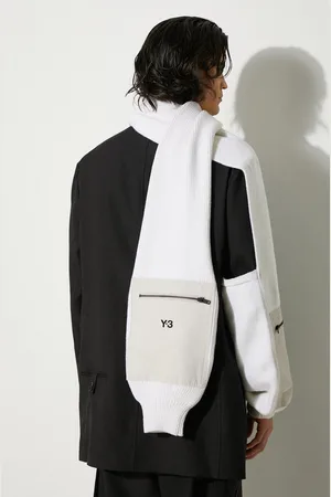 Y-3 Vlněná šála Nylon Scarf barva