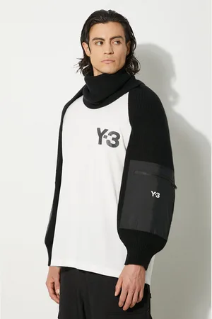 Y-3 Vlněná šála Nylon Scarf barva