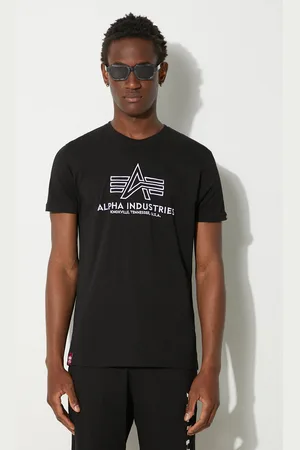 Alpha Industries Bavlněné tričko barva