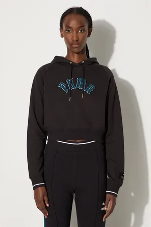 PUMA Mikina Classics Play Paris Relaxed Hoodie dámská
