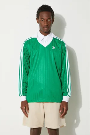 adidas Tričko s dlouhým rukávem Adicolor Piqué Football Long Sleeve barva