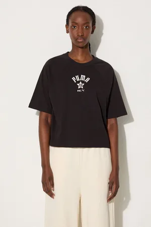 PUMA Bavlněné tričko Classics Play Paris Relaxed Tee barva