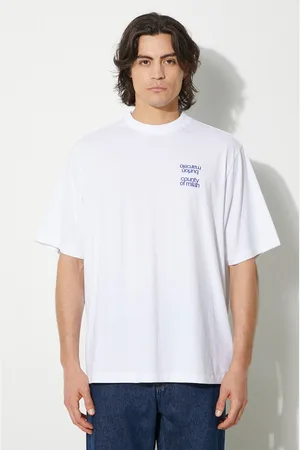 MARCELO BURLON Bavlněné tričko MCBM Slogan Over Tee barva