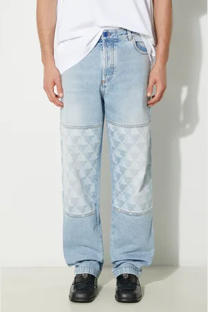 MARCELO BURLON Džíny Laser Cross Dnm Straight Pant pánské
