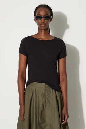 Vans Bavlněné tričko Premium Classics LX Baby Tee barva