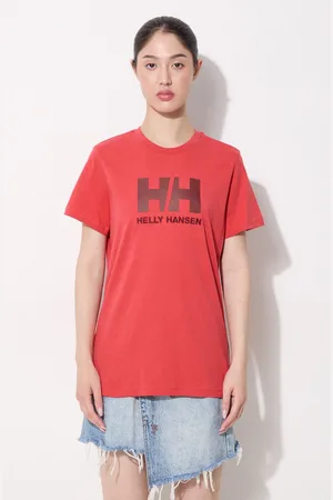 Helly Hansen Bavlněné tričko bílá barva