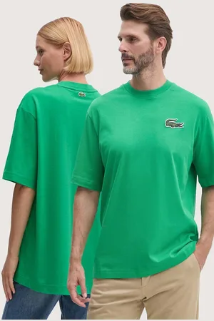 Lacoste Bavlněné tričko barva