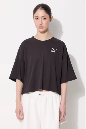 PUMA Bavlněné tričko barva