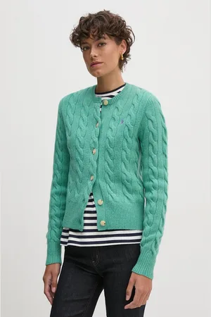 Ralph Lauren Vlněný svetr béžová barva