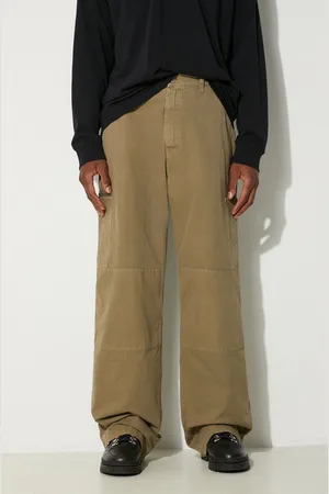 Maison Margiela Bavlněné kalhoty barva