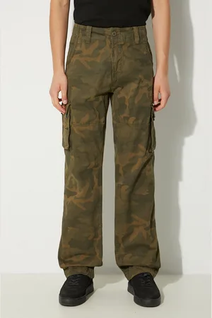 Alpha Industries Bavlněné kalhoty Jet Pant Camo barva