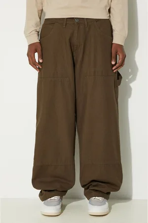 Alpha Industries Bavlněné kalhoty Carpenter Pant černá barva