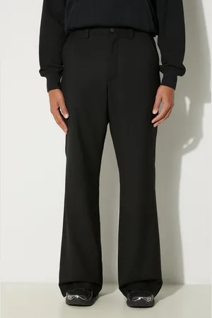 AMBUSH Vlněné kalhoty Flare Pants barva