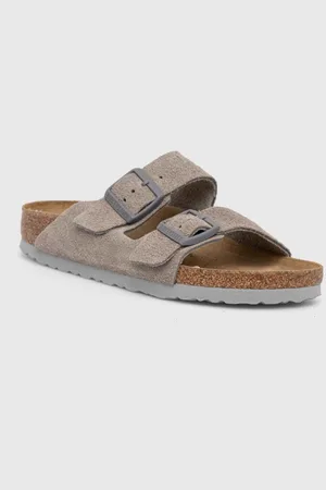 Birkenstock Semišové pantofle Arizona dámské