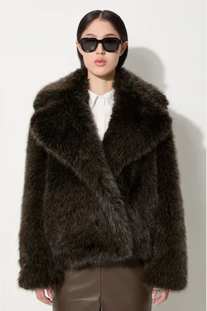Kenzo Bunda Short Fake Fur Blouson dámská