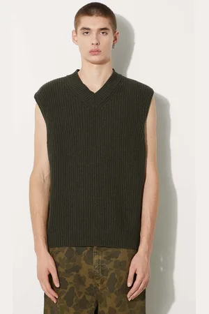 Carhartt Vlněná vesta Marlon Vest Sweater barva