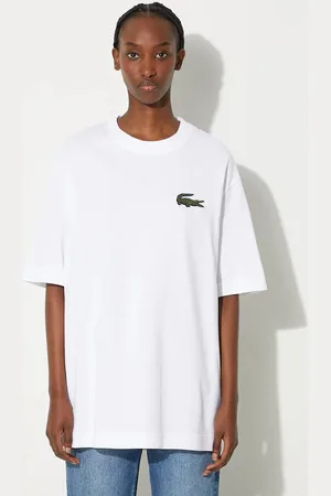 Lacoste Bavlněné tričko barva