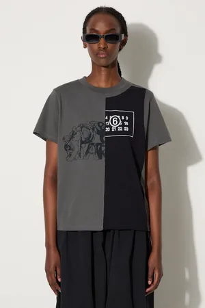 Maison Margiela Bavlněné tričko barva
