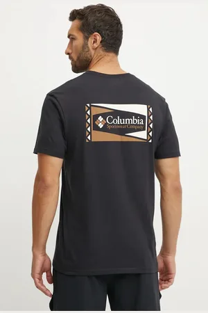 Columbia Bavlněné tričko barva
