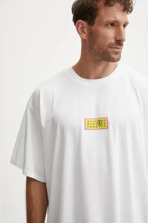 Maison Margiela Bavlněné tričko barva