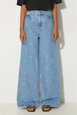 MARTINE ROSE Džíny Extended Wide Leg Jean dámské