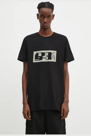 Rick Owens Bavlněné tričko Rick Owens Level T barva