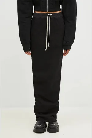 Rick Owens Sukně Rick Owens Pull On Pillar Skirt barva