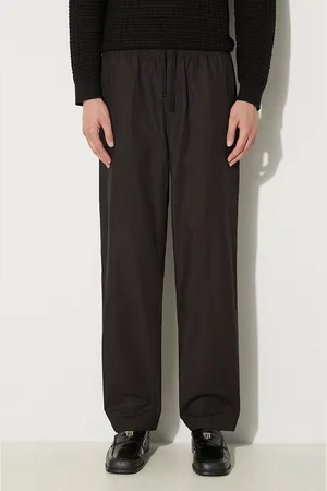 WoodWood Bavlněné kalhoty Stanley Crispy Check Trousers barva