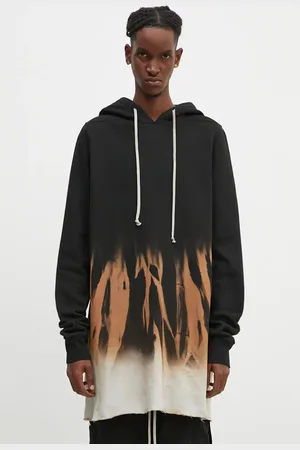 Rick Owens Bavlněná mikina Rick Owens Pullover Hoodie pánská