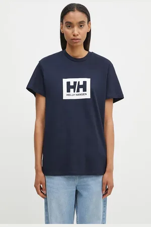 Helly Hansen Bavlněné tričko TOKYO tmavomodrá barva