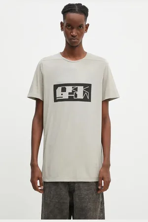 Rick Owens Bavlněné tričko Rick Owens Level T barva