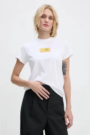 Maison Margiela Bavlněné tričko barva