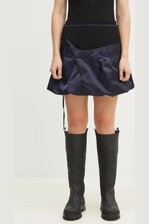 OTTOLINGER Sukně Drape Bomber Skirt tmavomodrá barva