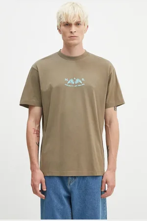 MARCELO BURLON Bavlněné tričko Vintage Logo Basic Tee barva