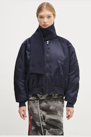 OTTOLINGER Bomber bunda Scarf Bomber Jacket tmavomodrá barva