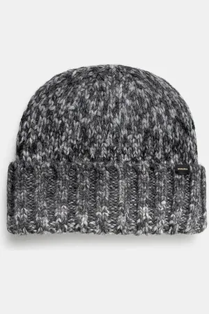Woolrich Čepice z vlněné směsi Space Dye Beanie barva