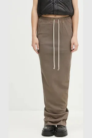Rick Owens Sukně Rick Owens Pull On Pillar Skirt barva