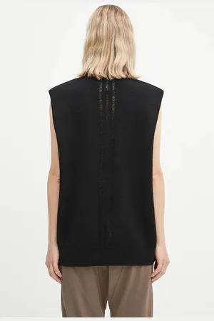 Y-3 Vlněná vesta 3-S Knit Vest barva