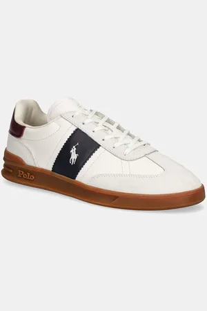 Ralph Lauren Kožené tenisky Hrt Aera Pp barva