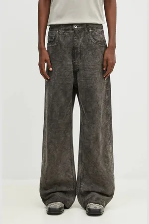 Rick Owens Bavlněné kalhoty Rick Owens Geth Jeans barva
