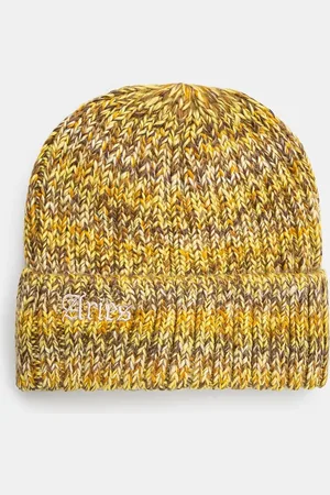 ARIES Čepice z vlněné směsi Rib Knit Space Dye Beanie barva