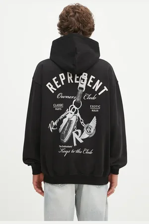 Represent Bavlněná mikina Keys To The Club Hoodie pánská