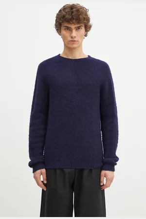 Norse projects Vlněný svetr Birnir Brushed Lambswool pánský