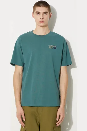 New Balance Bavlněné tričko Athletics Premium Logo barva